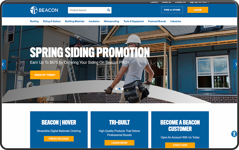 Beacon Roofing Supply AAXIS Digital